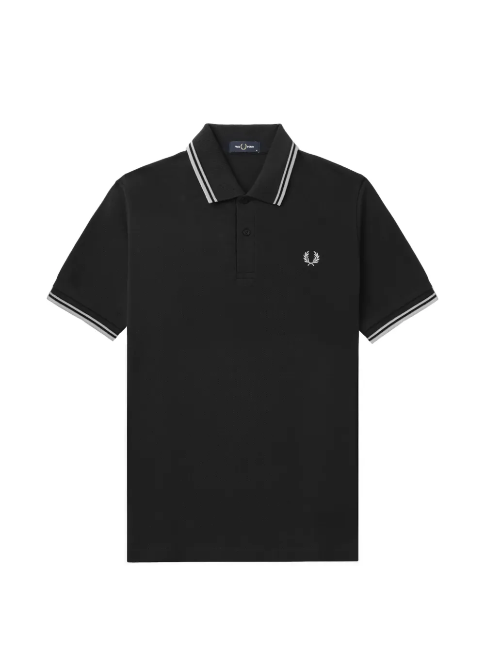 Fred Perry Polo a righe - Nero