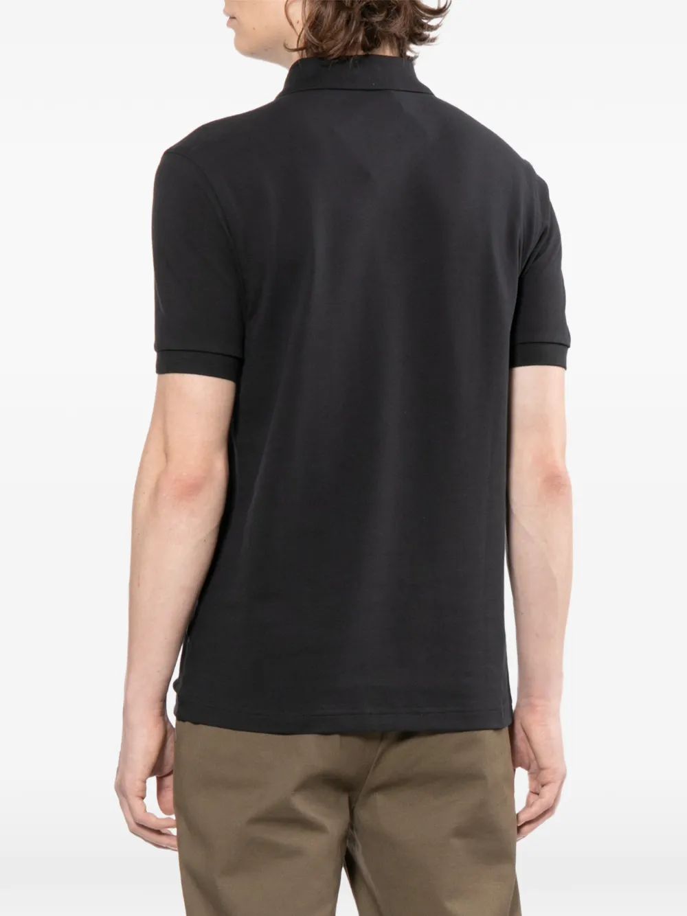 Fred Perry Laurel-Wreath poloshirt met korte mouwen Zwart