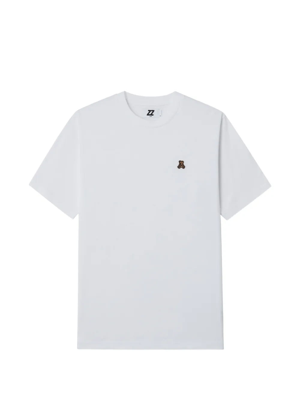 izzue T-Shirt mit Bärendetail - Weiß