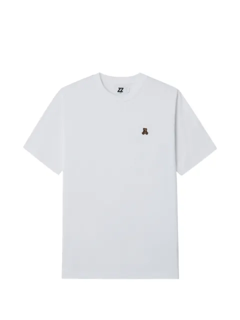 izzue t-shirt en coton à détail ours