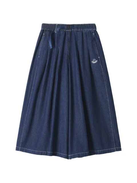 FINGERCROXX logo-appliqué trousers