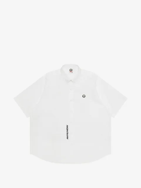 AAPE BY *A BATHING APE® logo短袖衬衫