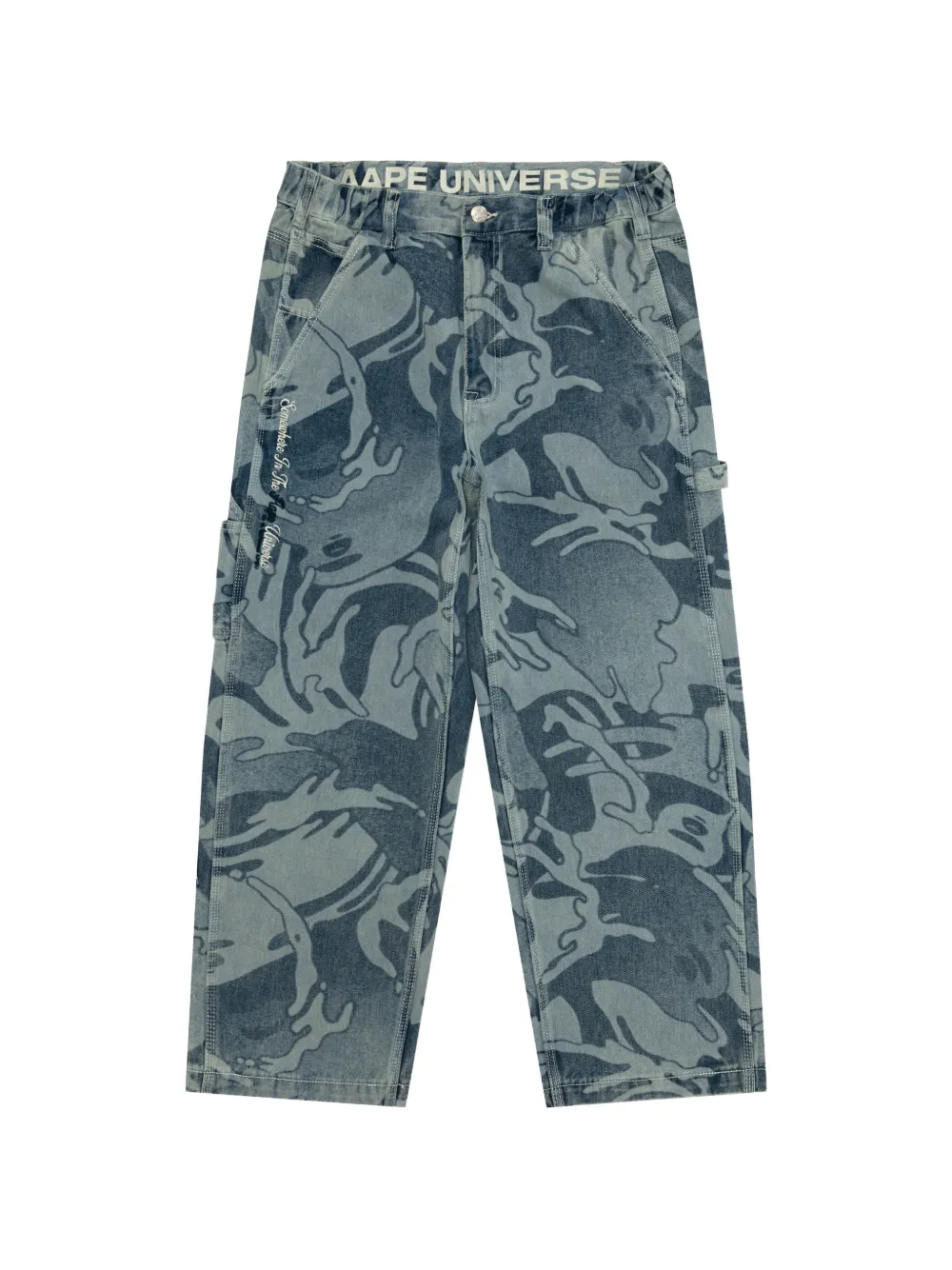 AAPE BY *A BATHING APE® Jeans Aapeunvs - Blu