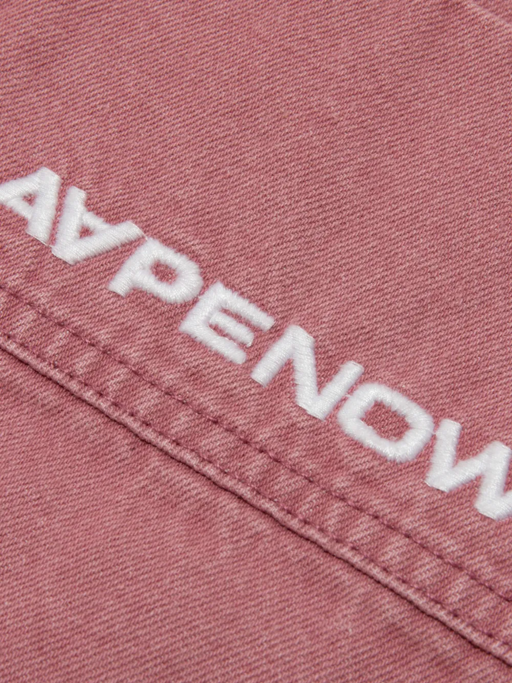 AAPE BY *A BATHING APE Overhemd met opgestikte zak Roze