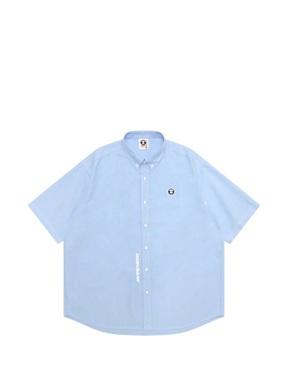 AAPE BY *A BATHING APE® Camicia con logo - Blu