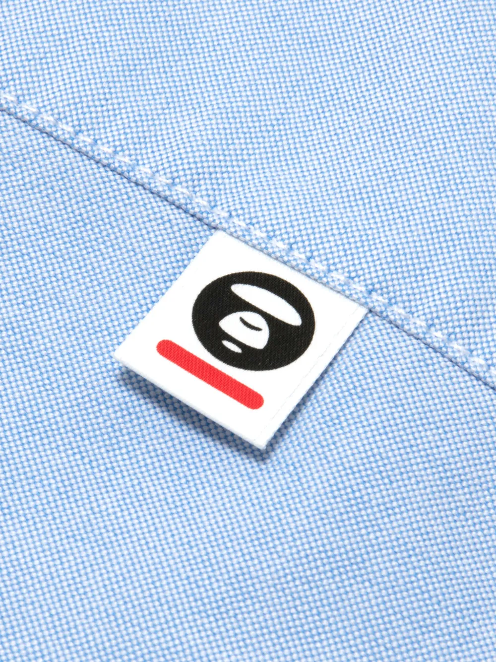 AAPE BY *A BATHING APE Overhemd met logo Blauw