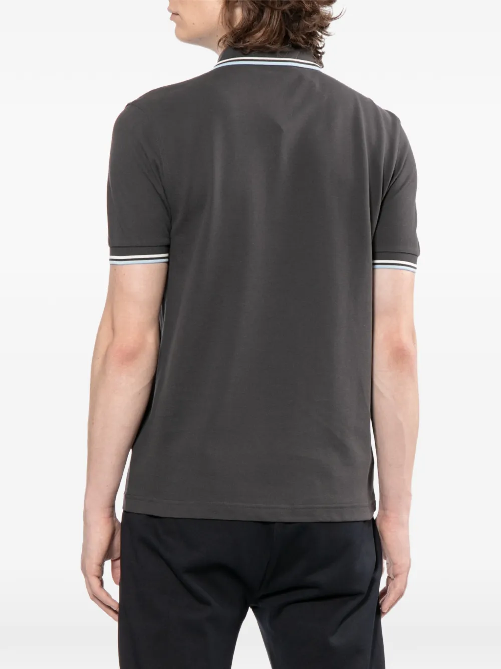 Fred Perry Poloshirt met borduurwerk Zwart