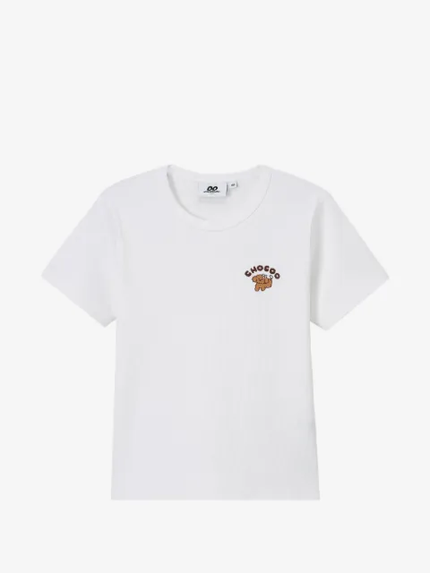 CHOCOOLATE playera con detalle bordado