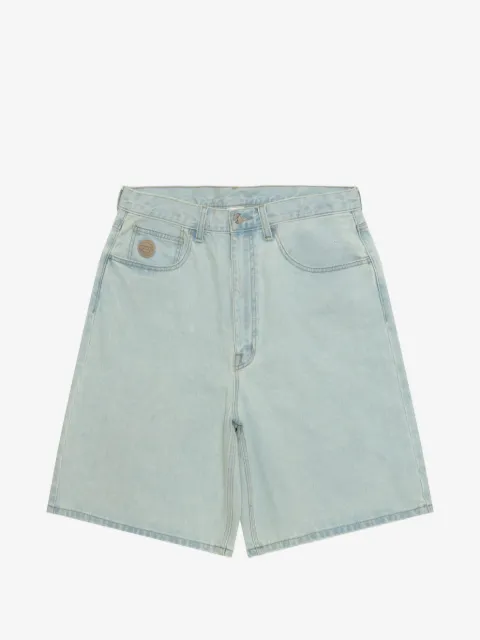 AAPE BY *A BATHING APE® logo embroidered denim shorts