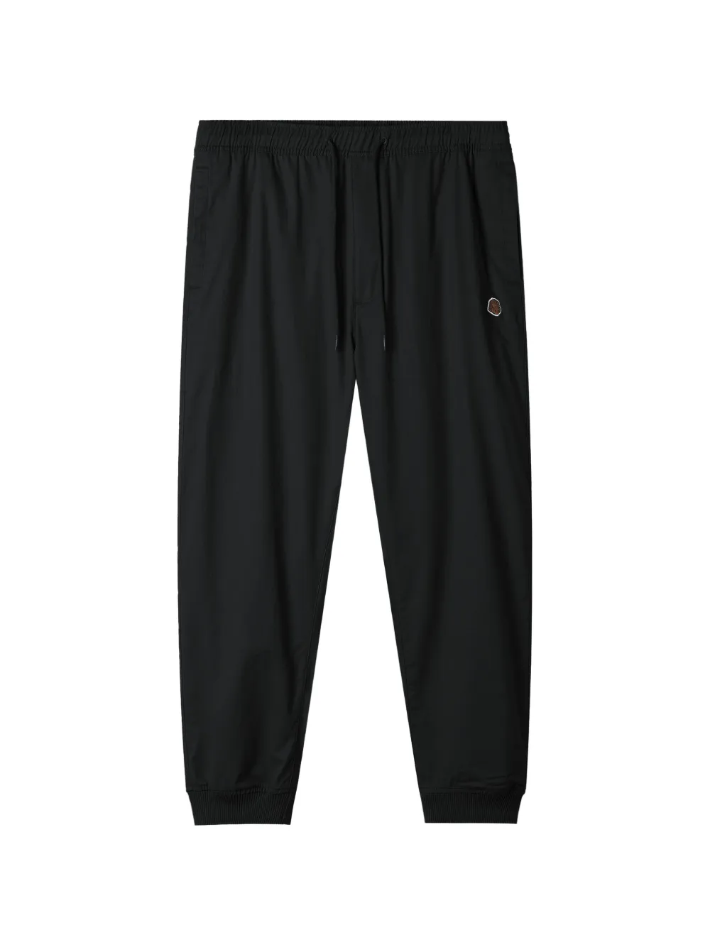 FINGERCROXX drawstring-fastening logo-patch track pants - Nero