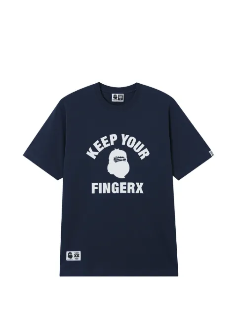 FINGERCROXX playera con motivo gráfico