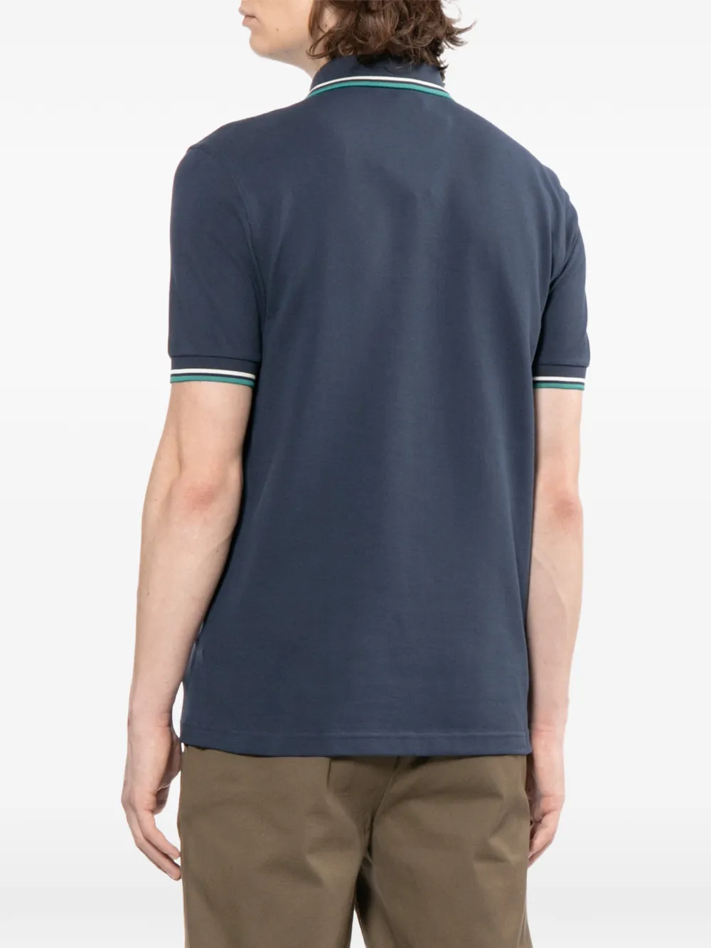 Fred Perry Poloshirt met logo Blauw