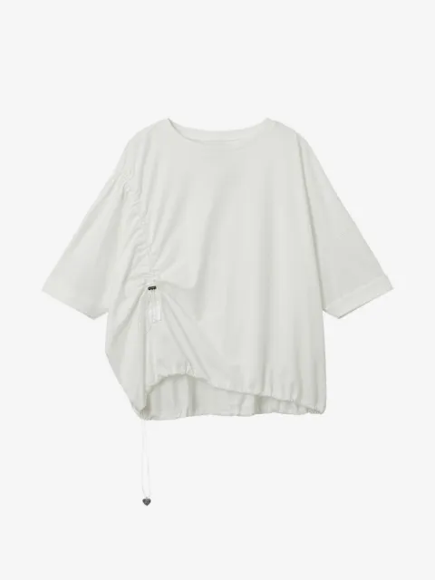 izzue drawstring-detail T-shirt