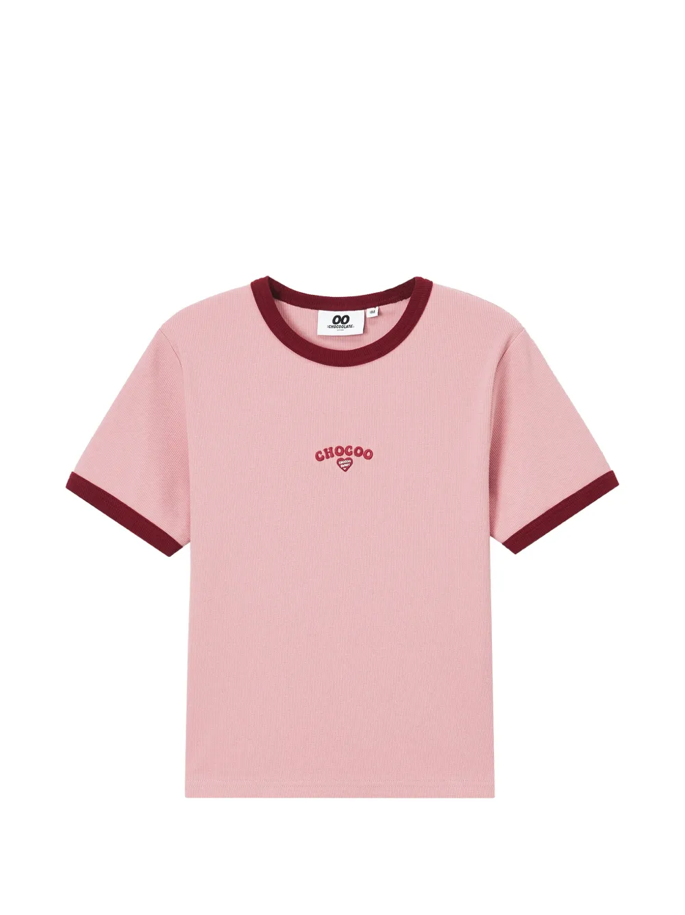 CHOCOOLATE embroidered-detail T-shirt - Rosa