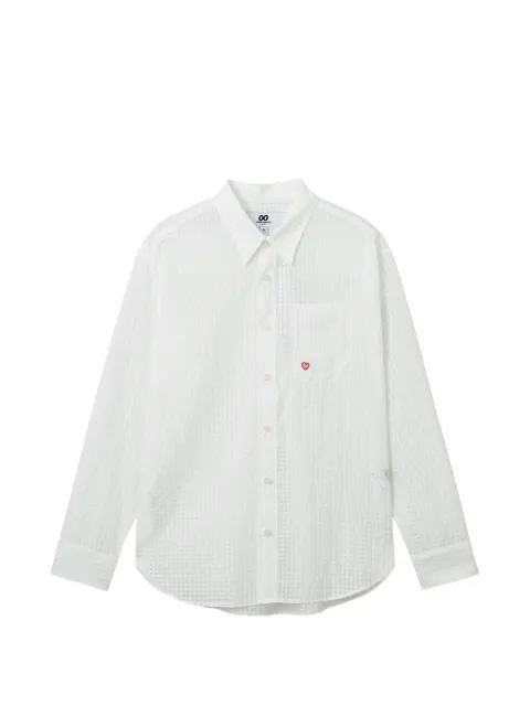 CHOCOOLATE pocket-detail button-up shirt