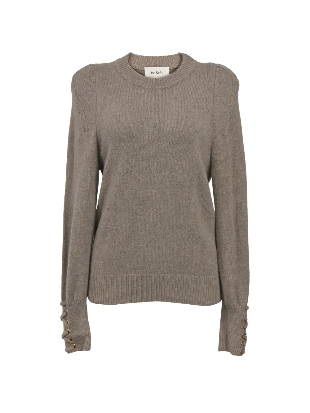 Ba&Sh Keane crew-neck sweater - Toni neutri
