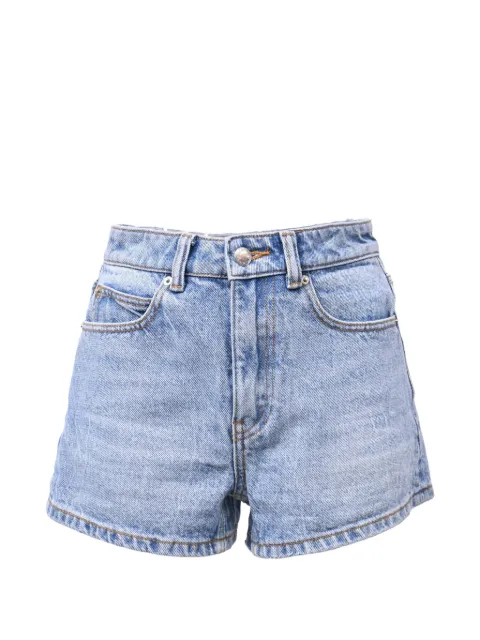 Alexander Wang shorts de mezclilla con tiro alto