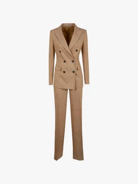 Tagliatore striped double-breasted suit