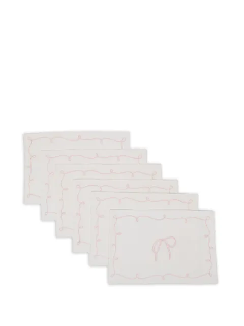 Bambah set de seis manteles individuales Regent