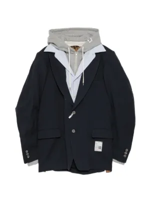 Maison MIHARA YASUHIRO Layered Blazer | Black | FARFETCH