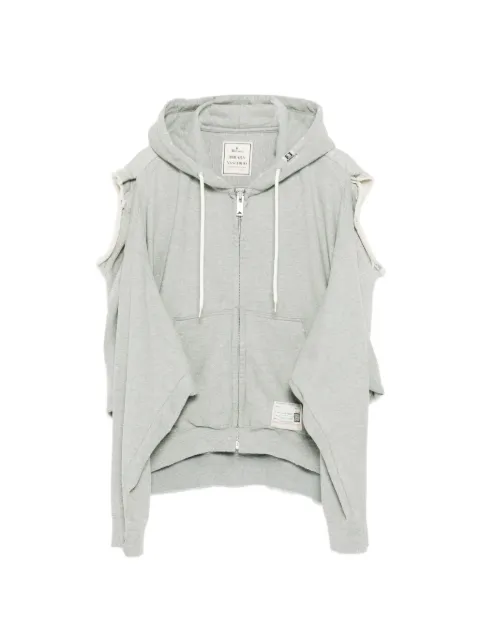 Maison MIHARA YASUHIRO hoodie con cierre