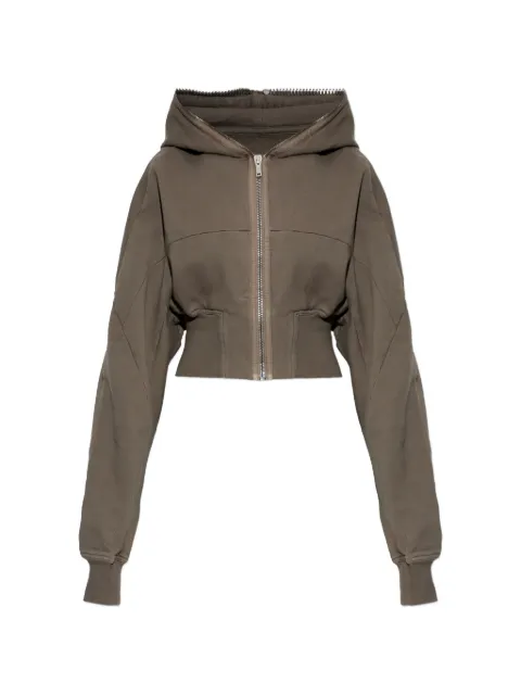 Rick Owens DRKSHDW hoodie con capucha y cierre