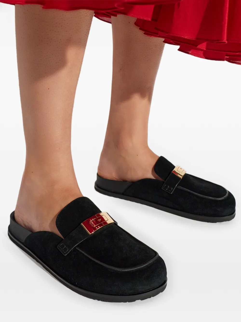 Tory Burch Leelee mules Zwart