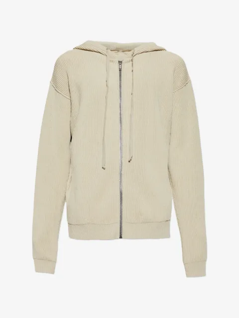 Rick Owens hoodie con cierre