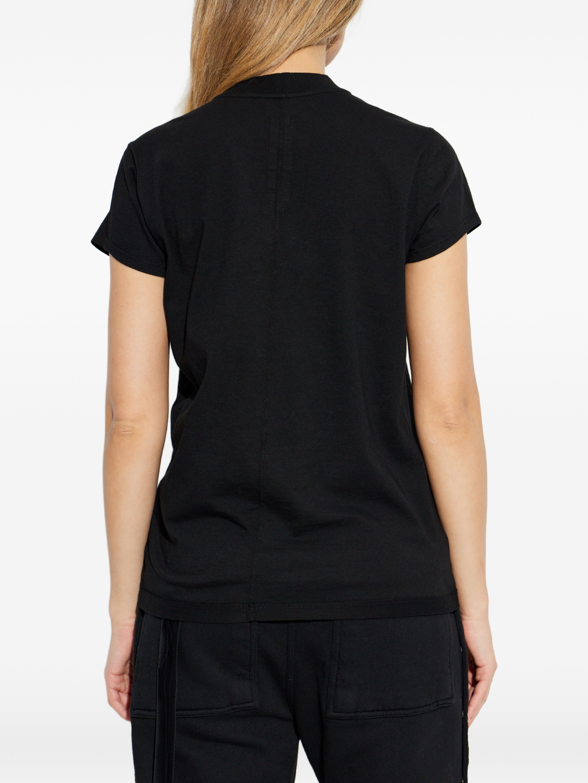 small Level T-shirt in black medium weight cotton jersey — Image 3