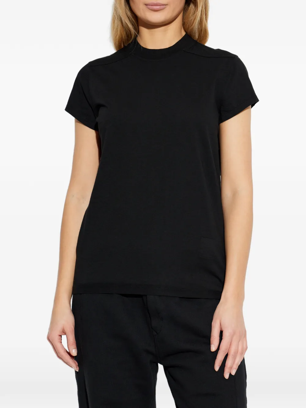 Rick Owens DRKSHDW T-shirt met schouder detail Zwart