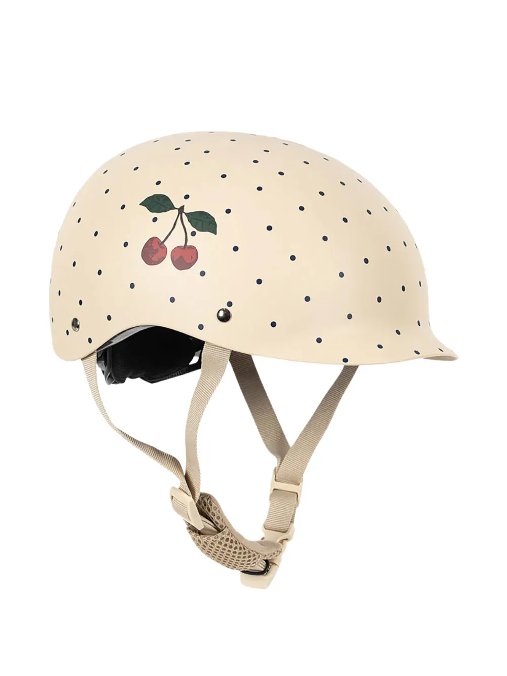 Konges Sløjd cherry-print helmet - Toni neutri