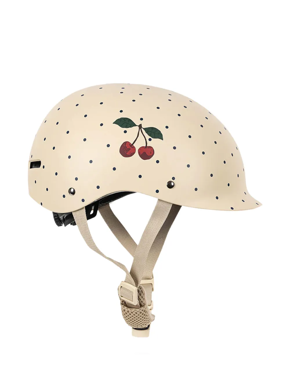  Konges Sløjd Cherry-print Helmet - Neutrals 