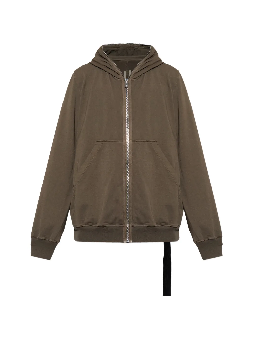 Rick Owens DRKSHDW zip-up hoodie - Marrone