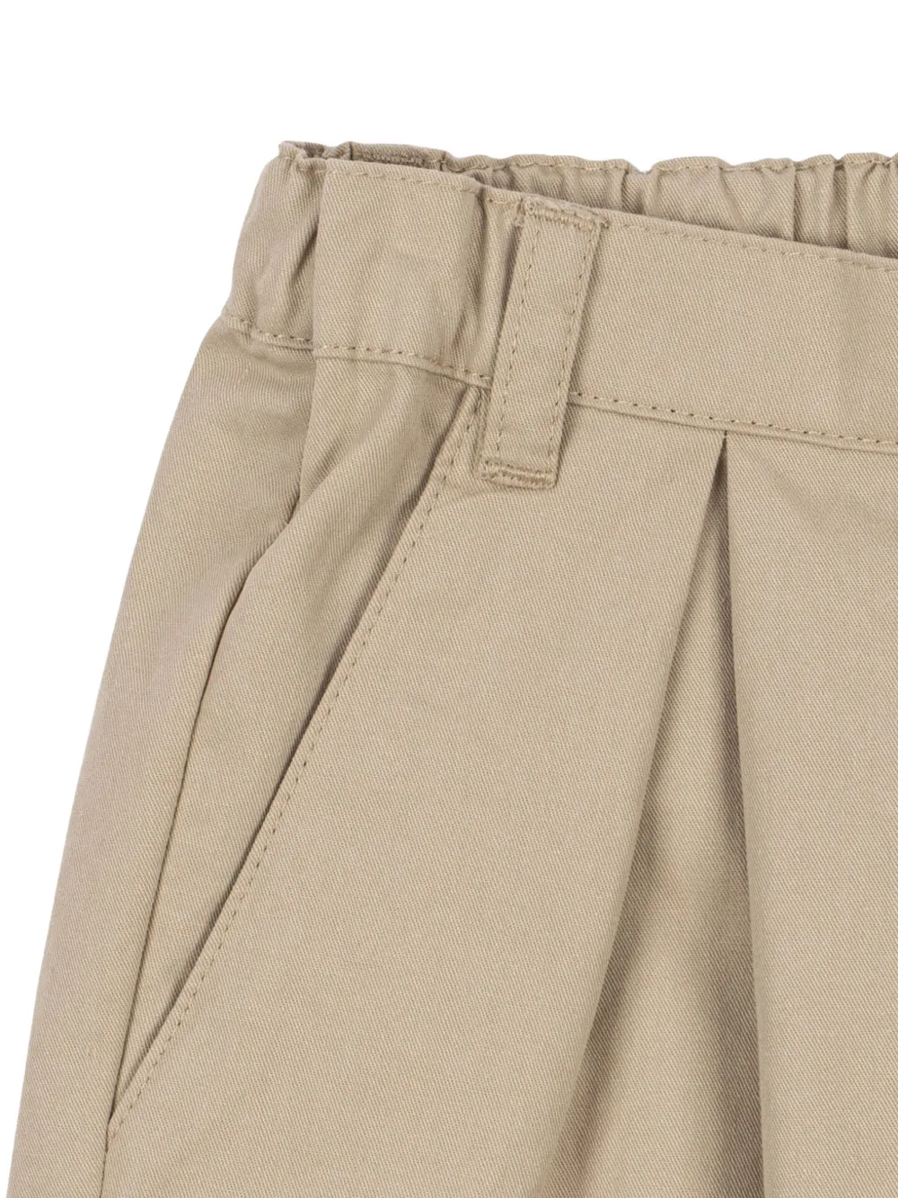  Konges Sløjd Pleated Elasticated Trousers - Neutrals 