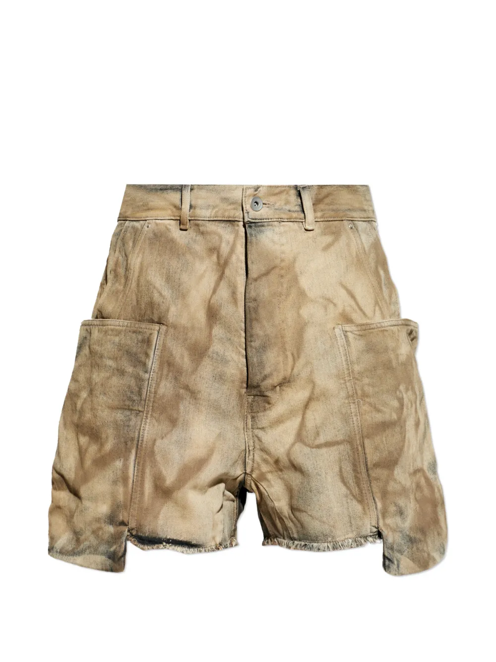 Rick Owens DRKSHDW Shorts con tasche - Toni neutri