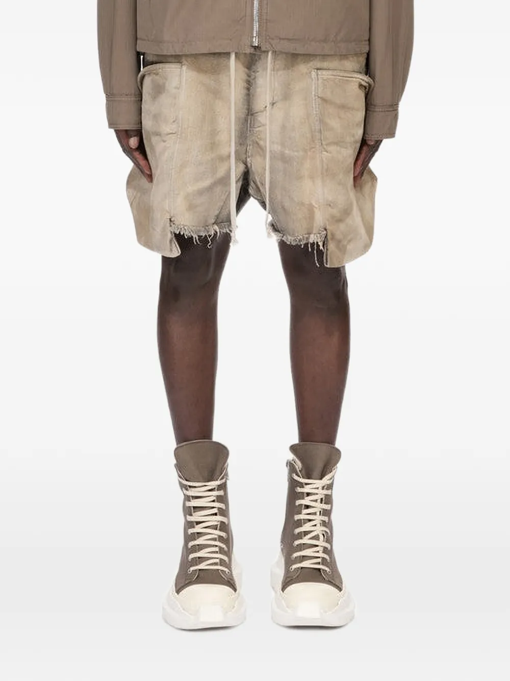 Rick Owens DRKSHDW Cargo shorts Beige
