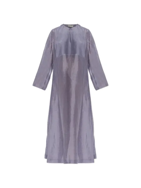 Tory Burch robe plissée à boutons décoratifs