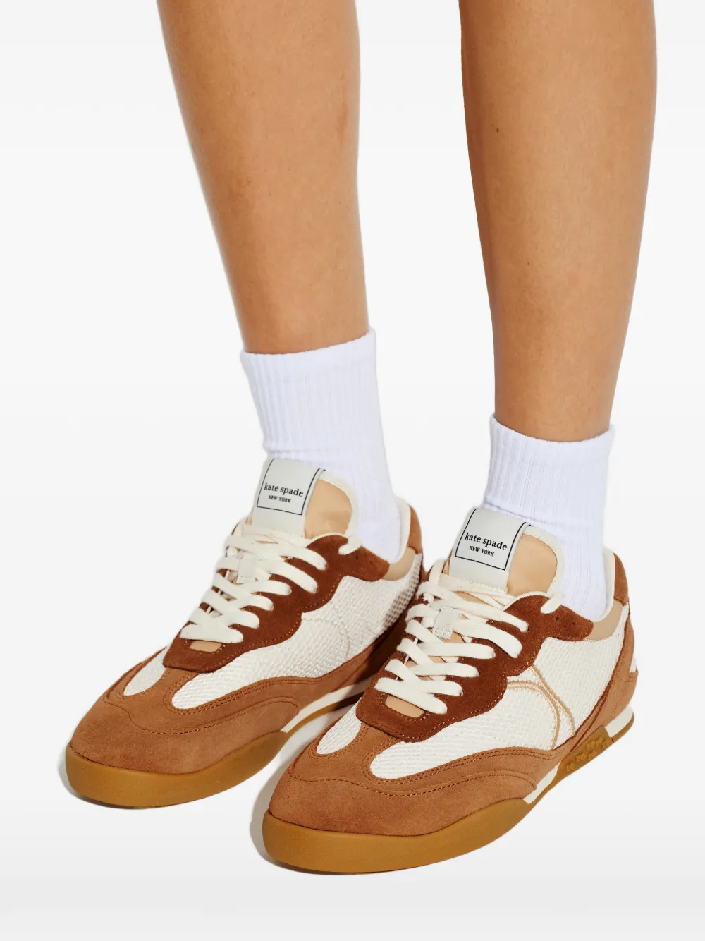 Kate Spade Drift sneakers met vlakken Bruin