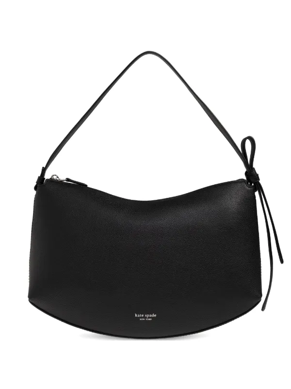 Kate Spade レザーショルダーバッグ | ブラック | FARFETCH JP