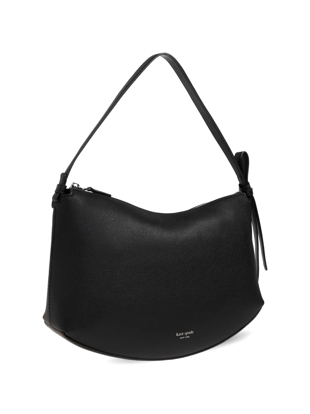 Kate Spade Leren schoudertas met strikdetail Zwart