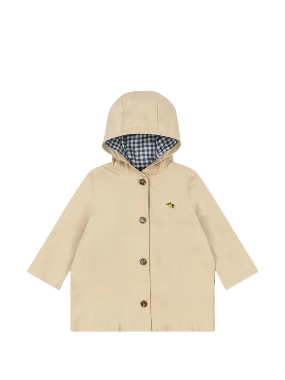 Konges Sløjd Trench con ricamo - Toni neutri