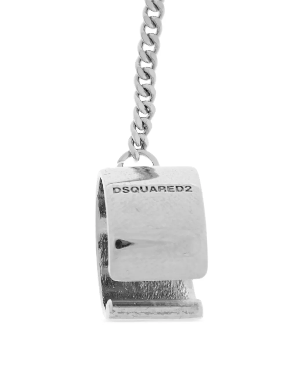  Dsquared2 Pendiente De Cadena - Plateado 