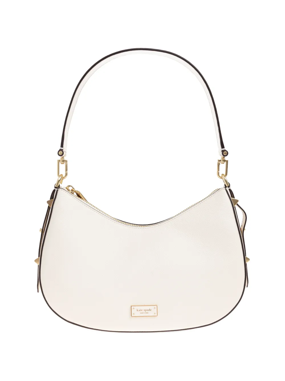 Kate Spade studded leather shoulder bag - Toni neutri