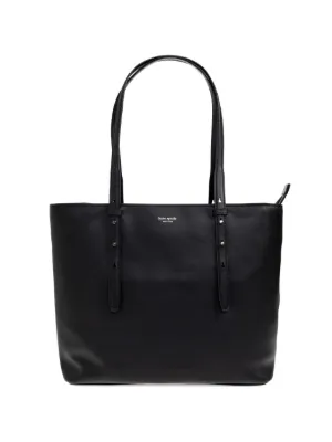 DKNY logo-lettering Tote Bag | Black | FARFETCH