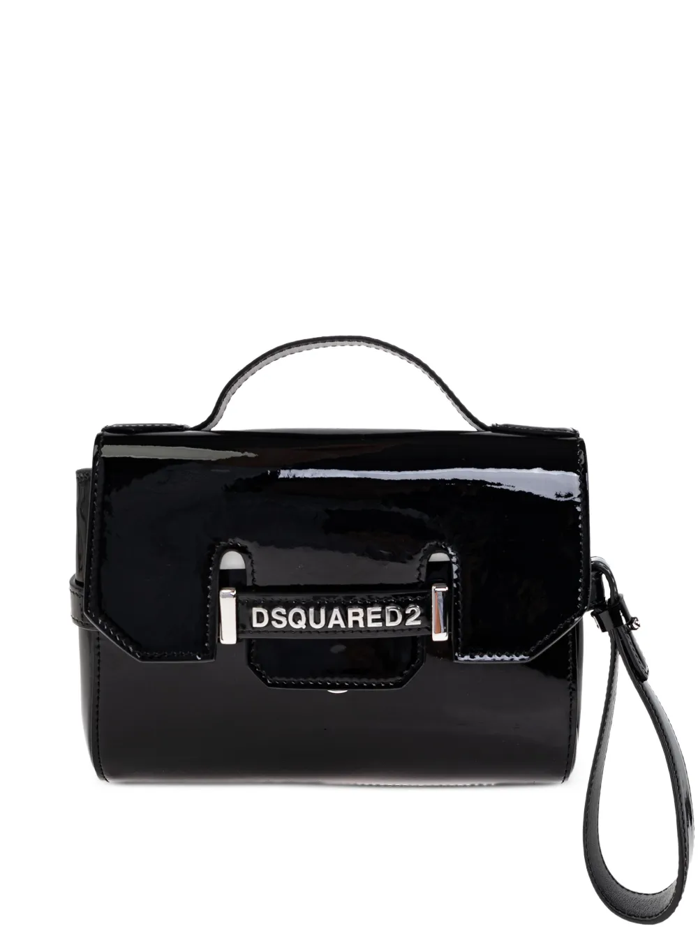 DSQUARED2 leather tote bag - Black