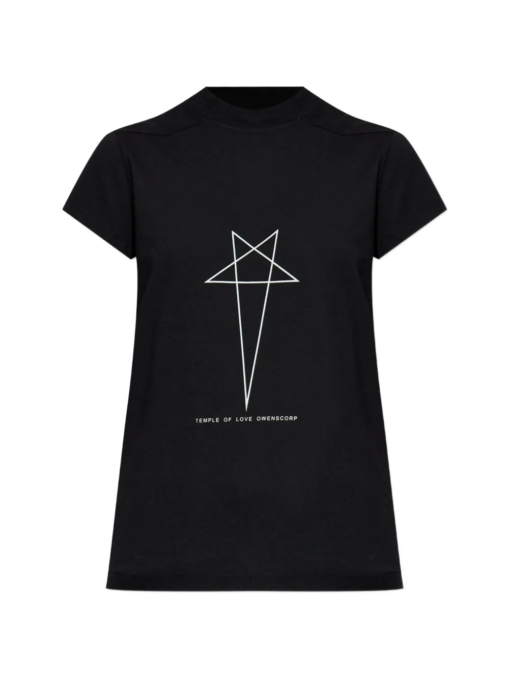Rick Owens DRKSHDW star graphic T-shirt - Nero