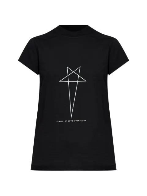 Rick Owens DRKSHDW star graphic T-shirt