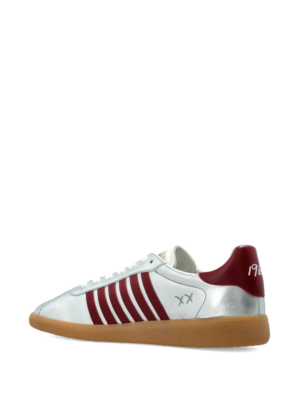 DSQUARED2 Rebels lace-up fastening sneakers Zilver