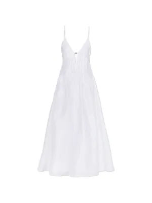 chinese dress ladies Tory Burch Linen Shift Dress – Saint Bernard