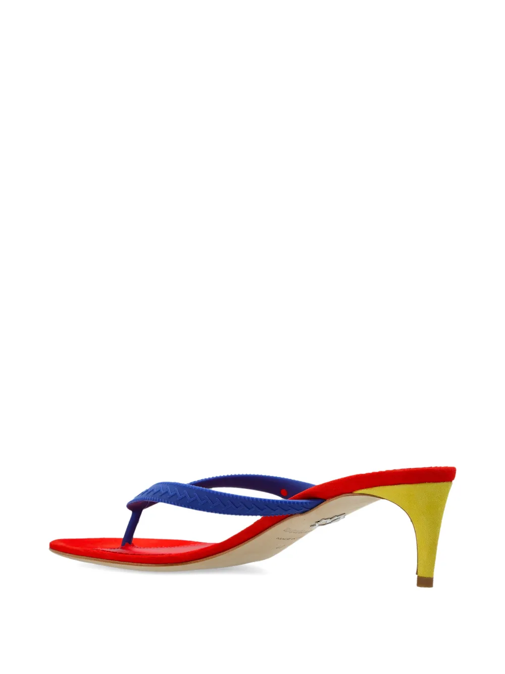 DSQUARED2 Sandalen met colourblocking Rood